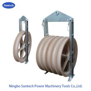 Buy cheap 822mm Large Diameter Bundled Conductor Stringing Pulley Block product