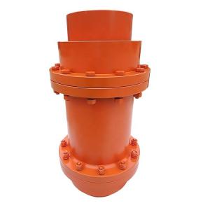 Buy cheap High Quality WGT Type model middle set connection Drum Shape Gear flexible shaft Coupling With Intermediate Sleeve product