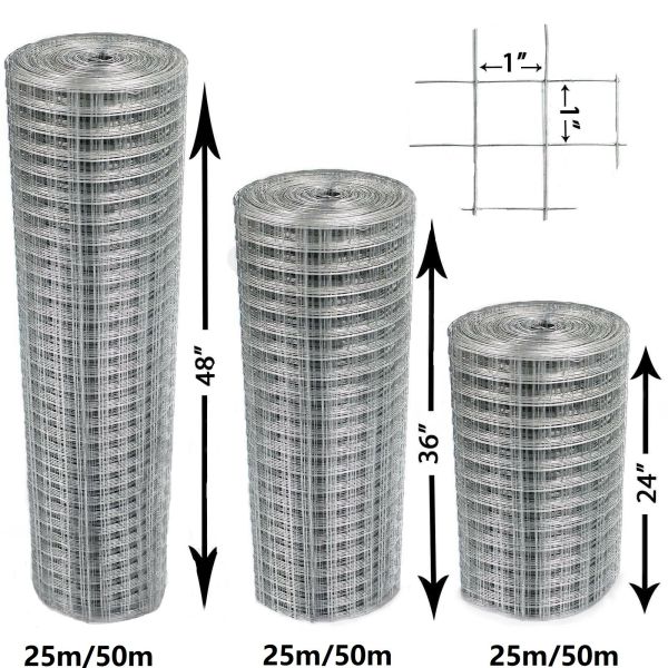 0.9mx50m Chicken Mesh Fence