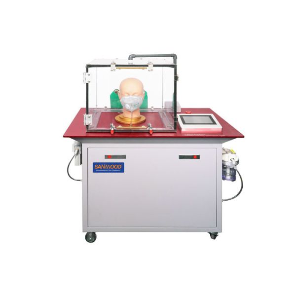 Oil NaCl Particle Mask Test Machine With Pneumatic Clamp