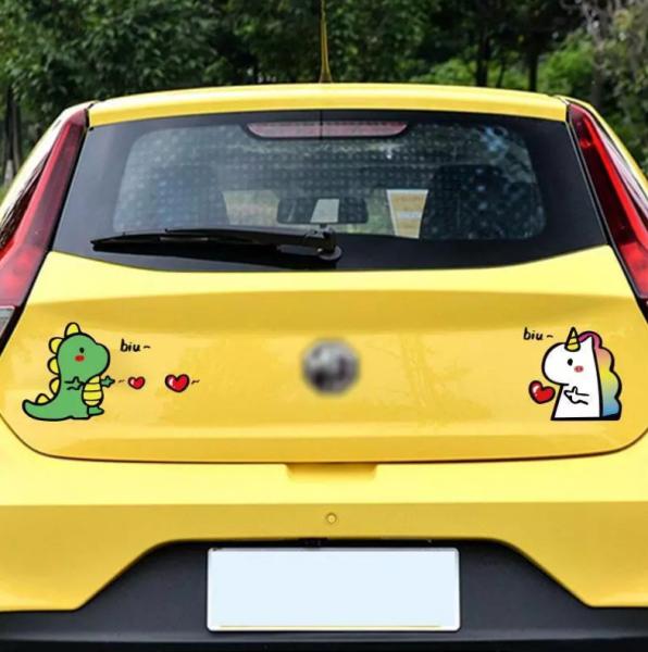 Quality PVC Custom Printed Bumper Stickers for sale