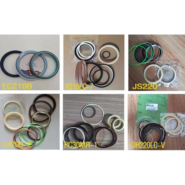 Excavator Engine Parts Bucket Cylinder Seal Kit For Hitachi EX200-3