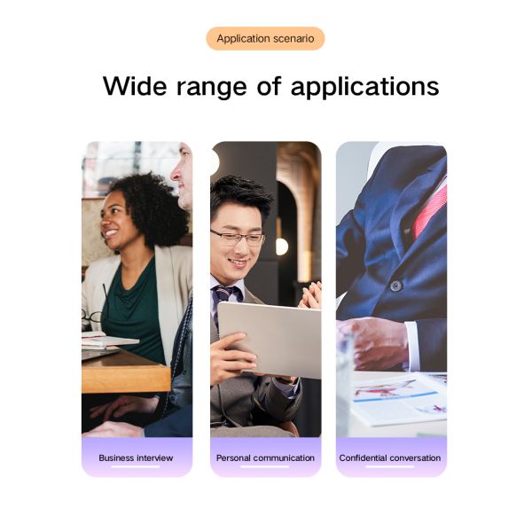 Plastic Portable Voice Amplifier Device For Privacy Protection With 1000mAh Battery