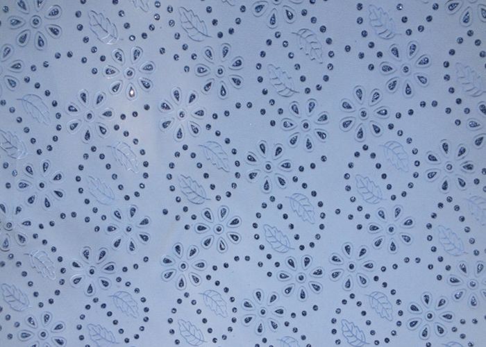 Sofa And Handbag Perforated Vinyl Material Fabric Pu Synthetic Leather Fabric