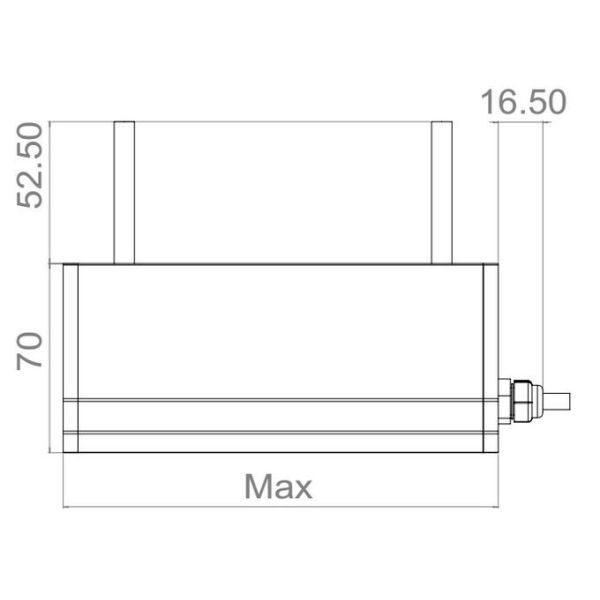 DCB02S Static Charging Bar with CE Certification pin distance 1cm 2cm max input 100kv