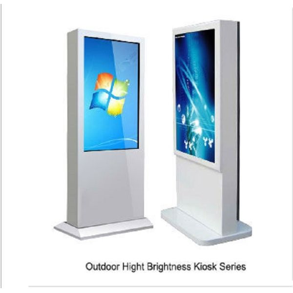 46 Inch Touch Screen Windproof Vertical Digital Signage Display 1080P Android 4.4/5.1