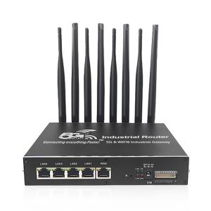 Buy cheap Durable Q60 5G Industrial Router WiFi 6 VPN Practical Stable product