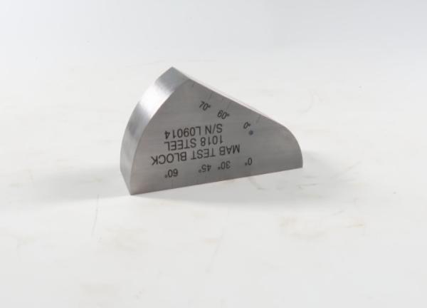 Quality MAB Rompas Ultrasonic Calibration Block Compliant With ASTM E164 Standard for sale
