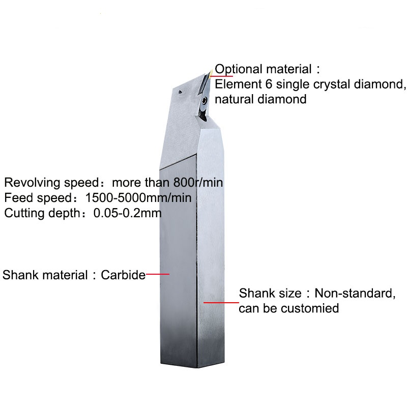 SS Shank Infrared Optical Precision Diamond Tools