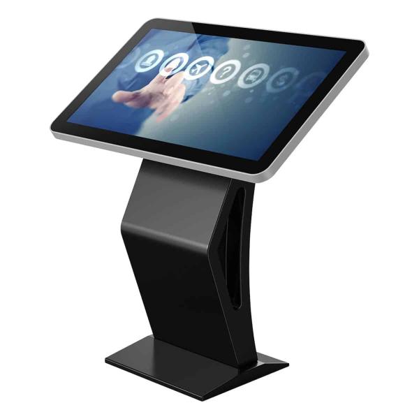 Quality Advertising Display Android Smart Video 500nits Interactive Touch Screen Kiosk for sale
