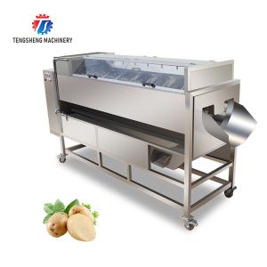 Buy cheap 580KG Add large melon and fruit cleaning peeling machine large yield potato peeling machine taro peeling machine product