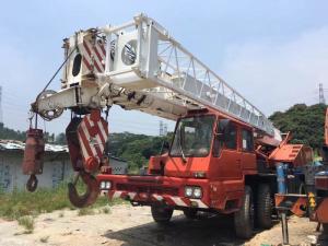 China Manual Transmission 50 Ton Used Truck Crane TG500E With Fully Hydraulic Truck Crane on sale
