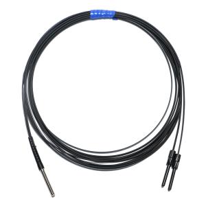 China 12 - 24VDC Optic Fiber Sensor Diffuse Reflection M3 M4 Connector 0.8m on sale