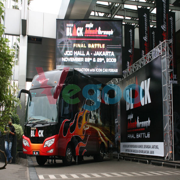 1R1G1B SMD3535 P8 Outdoor Electronic Signs For Businesses 320mm×160mm