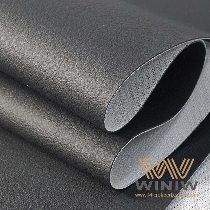 Uniform Color Artificial Microfiber Automotive Faux PU Leather
