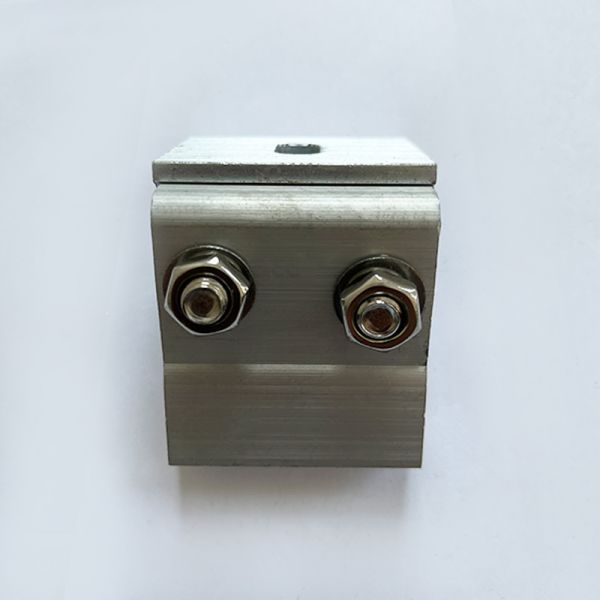 1.5KN/M2 Snow Load Solar Module Clamps Solar Roof Mounting Hardware Polished