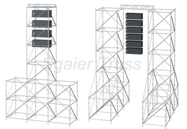 Quality Ringlock Aluminium Mobile Scaffold Structure Layher System for sale