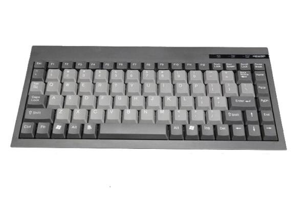 Quality Compact Waterproof Plastic Keyboard With Rugged PC/ABS Keys for sale