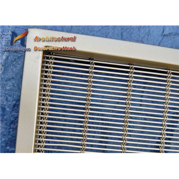 Drapery 426 Architectural Metal Mesh Copper Plating SS304