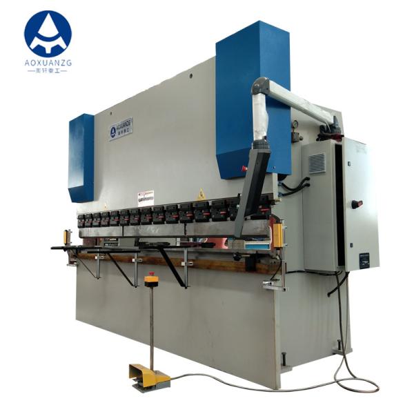 Quality 3200mm 800KN Hydraulic CNC Press Brake / CNC Hydraulic Plate Bender for sale