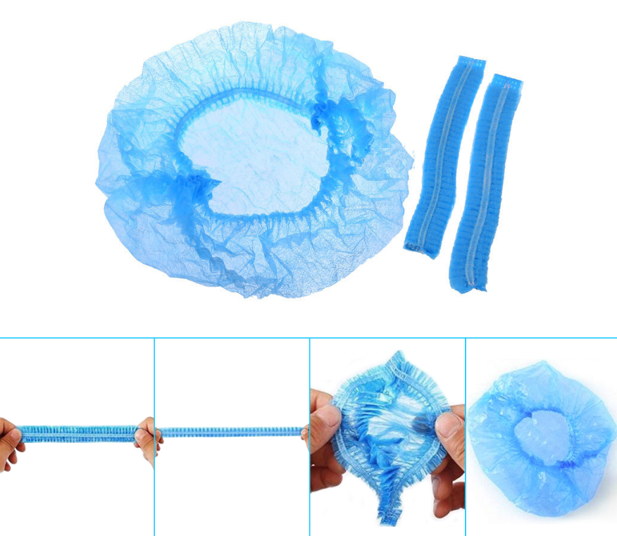Anti Virus Protective Clothing Aprons , Disposable Plastic Aprons With Sleeves