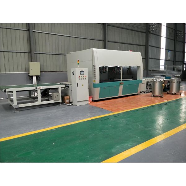 Automatic Uv Coater Machine , W1300mm Spray Paint Production Line
