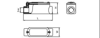 ATEX Explosion Proof Electrical Junction Box IP66 IP67