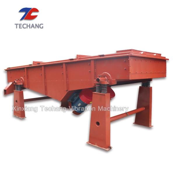 Quality Light Weight Linear Vibrating Screen , Vibratory Sand Screening Machine for sale