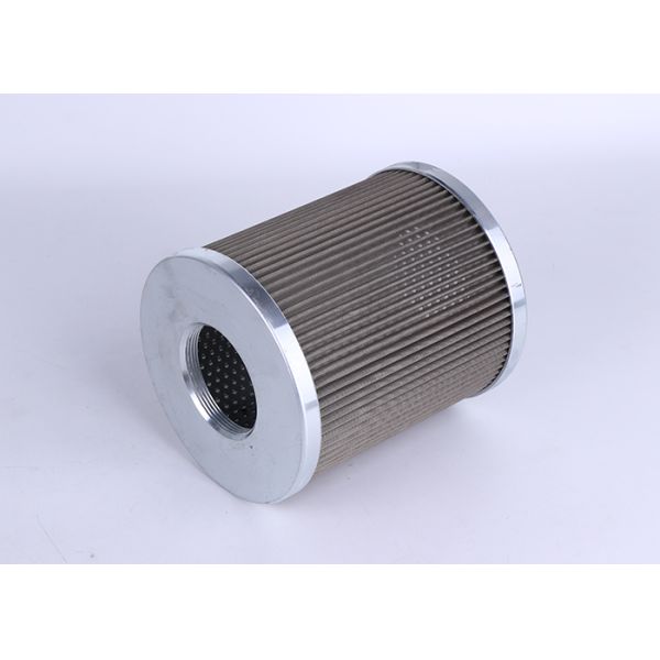 Folding Excavator Hydraulic Filter , Oil Filter Element SS304 SS316 Material