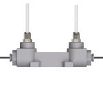 TM605P Ultrasonic Flow Meter for Food Beverage Industry with 2.4 320*240 IPS LCD