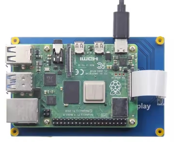 7 Inch 800*480 MIPI-DSI IPS LCD Display Capacitive Touch Screen Module for Raspberry Pi