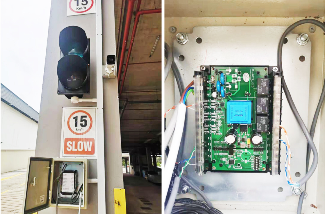 Intelligent Curve Traffic Controller Fast Response Low Maintenance RS 485 AC 220V