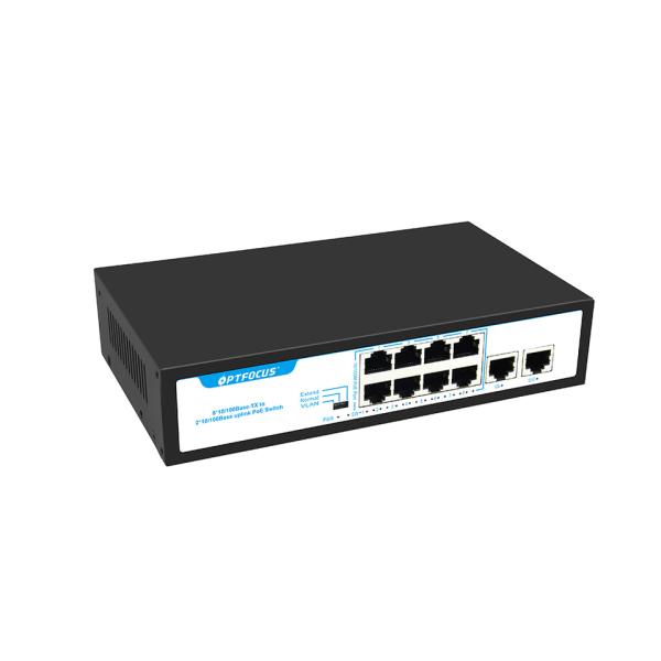 Quality 2-Layer PoE Ethernet Connected Switch With QoS Support for sale