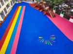 Custom Thickness EPDM Rubber Running Track With Excellent Flexibility Slip