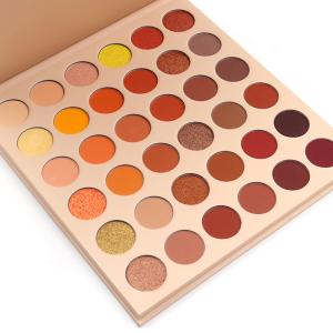 OEM Easy Blending Multi Color Eyeshadow Matte Wardah 36 Colors