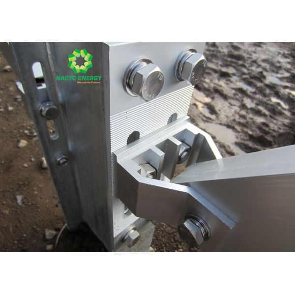 OEM ODM Custom Solar Ground Mount System Reducing Overall Material And Labor Costs