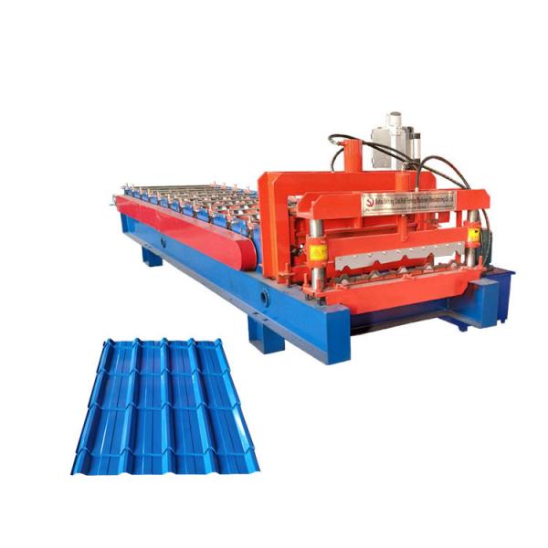 Quality CE Hydraulic Tile Making Machine Glazed Tile Forming Machine With 11 Rollers for sale