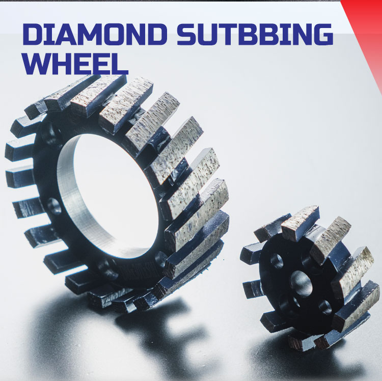 European Segmented CNC Stubbing Milling Wheel for Continuous Diamond Stone Stubbing
