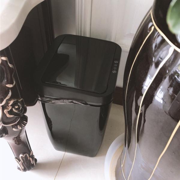Quality Durable 12L Automated Garbage Can , Auto Trash Bin Non Slip Design for sale