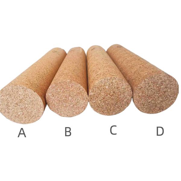 Quality Agglomerated Cork Rods Pressed Cork Sticks Model Making Dia45 - 160mm for sale
