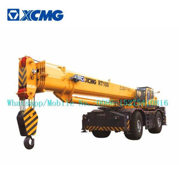 Quality XCMG RT100 100ton rough terrain crane all wheel Drive With Cummins Engine High Cost Effective for sale