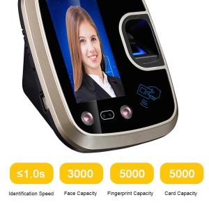 Buy cheap Time Keeper 4.3 Inch Biometric Face Recognition System product