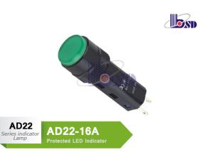 Buy cheap Green Protected Power Led Indicator Lamp / Led Voltage Indicator OEM Service product
