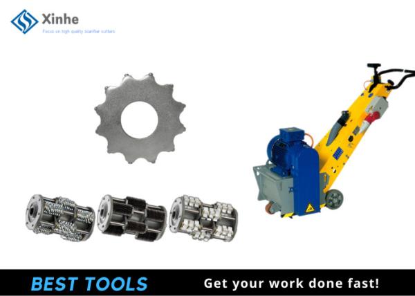 Quality Concrete Scarifier Parts & Accessories 12pt Lamellen Cutters Asphalt Pavement On Planning Scarifying Machines for sale
