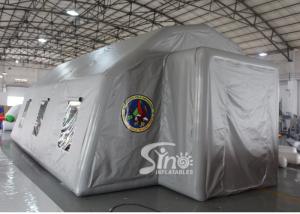 Buy cheap Grey Tunnel Airtigt Inflatable double With clear window for warehouse or exhibition use product