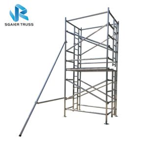 Aluminium Alloy Scaffold Tower , Durable Extension Ladder Scaffolding Beam