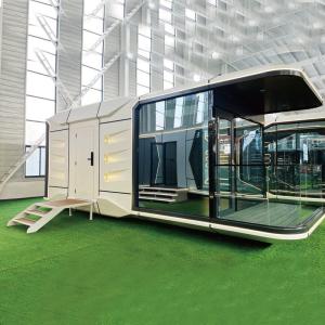 Buy cheap Custom Modular Space Prefab Office Pod Homes Polyurethane Insulated product
