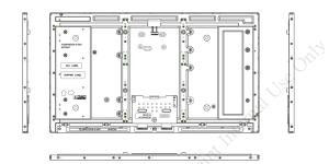 1920 ×1080 TFT Display Modules 32in  LVDS FHD Lcd Panel 400cd/M2 For Digital Signage