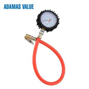 Pressure Display Tire Inflation Gun , Rubber Tube Inflation Gun With Gauge