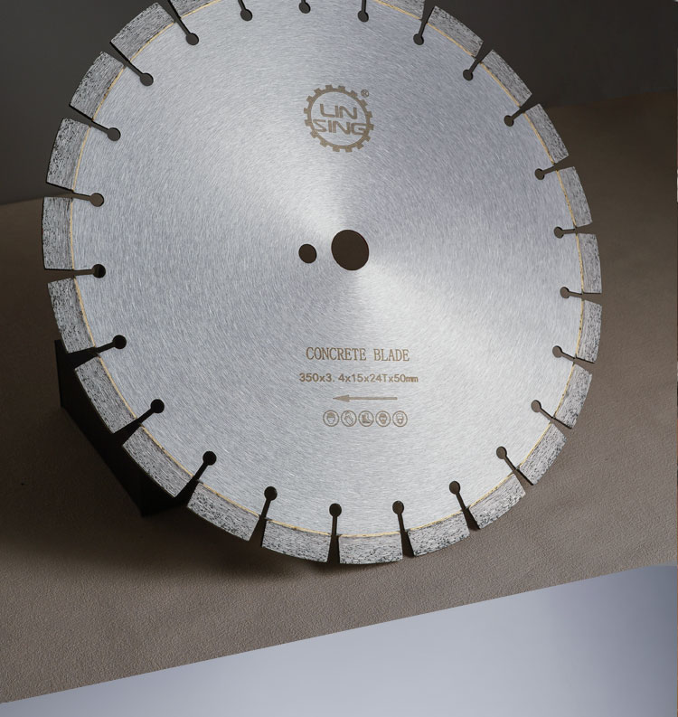 High Speed Diamond Tools for Stone Processing D350mm Segmented Diamond Saw Blade